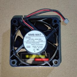 Free shipping new NMB 2410RL-05W-S60 6025 24V 0.12A 60 * 60 * 25mm two wire cooling fan