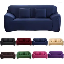 Chair Covers 1PC Solid Colour Elastic Sofa For Living Room Corner Couch Cover Slipcovers Furniture Protector Home Decoration