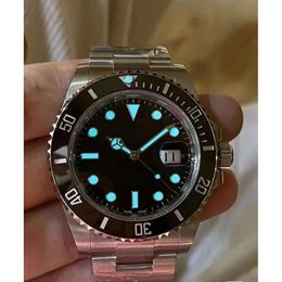 4 Style Super N Factory Watch 904L Steel Men's 41mm Black Ceramic Bezel Sapphire 126610 Diving 2813 5379