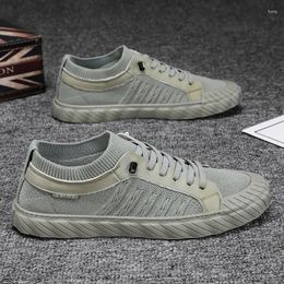 Casual Shoes XIHAHA Men's Breathable Ice Silk Old Beijing Cloth All-match Flat Walking Men Trendy Sneakers