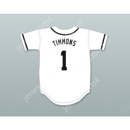 TIMMY TIMMONS 1 BASEBALL JERSEY THE SANDLOT Stitched Top