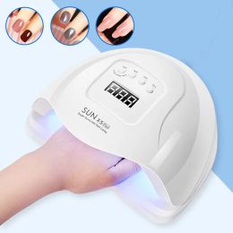 Kits 72w Nails Drying Lamp Uv Gel Quickdrying Lamp for Manicure Nail Dryer Hine Auto Sensing Nail Tools Nail Phototherapy Light