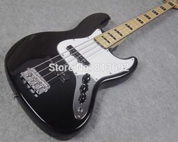 Custom Geddy Lee Signature JazzBass 4 Strings Jazz Electric Bass Guitar Maple Neck Fingerboard Black Block Inlays7273123