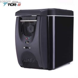 Freezer TTCR-II portable cooler 6L mini cooler DC12V car cooler student dormitory cooler touch cooler silent car cooler Y240407P7LE