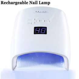 Jerseys Builtin Battery Rechargeable Nail Uv Lamp Wireless Gel Polish Dryer S10 Pedicure Manicure Light Professional Uv Led Nail Lamp