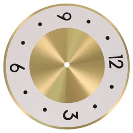 Clocks Accessories Wall Clock Dial DIY PVC Replacement Part For Making Round