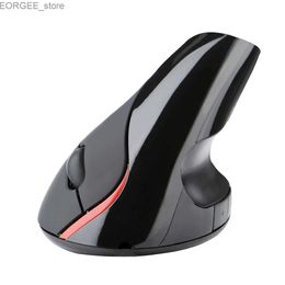 Mice New Vertical Wireless Mouse Game Charging Ergonomic Mouse RGB Optical USB Mouse 2 4G 1600DPI for PC Computers Y240407