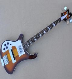 Left Hand 4 Strings Neckthrubody Electric Bass Guitar with Rosewood FretboardCan be Customized8635568