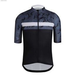 Men's T-Shirts 2024 new Camouflag Aero Cycling Jersey Short Seve Road cycling Wear Aerodynamics stripe fabric at seve and back H240407