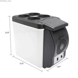 Freezer 6L car refrigerant mini freezer portable cooler 12V 38W for fishing cycling travel camping Y2404071A3T