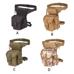 Bags Drop Leg Bag Utility Leg Pouch Outdoor Hiking Camping Photography Zipper Closure Oxford Cloth Bag Army Green