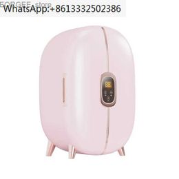 Freezer 2022 MIGS 10L beauty and skincare refrigerant cooler mini refrigerator with mirror LED lights Y240407