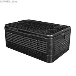 Freezer Car refrigerant 35L portable size car interior cooler beverage and food cooler warm box for outdoor camping and picnics in cars Y240407