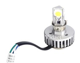 6V36V 18W 1800LM Motorcycle LED Headlight For H4 H6 H7 3 sides 360 degree lighting All in one driver20880336876212