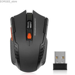 Mice 2.4G Wireless Mouse Optical 6 Buttons Mouse Gamer USB Receiver 1600DPI Wireless Mouse Gaming Mouse For Laptop Computer Y240407
