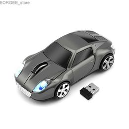 Mice Creative Car Raton inalambrico 2.4g Wireless Mouse Office Mouse Wholesale for laptop computer pc Y240407