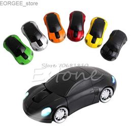 Mice 2.4GHz 3D Optical Wireless Mouse Car shaped USB Receiver for PC Laptop Accessories Direct Shipping Y240407