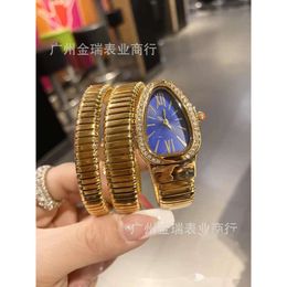 B Serpenti Wristwatch Watch Luxury Seduttori Fashion Designer Women Snake Oval Diamond Inlaid Simple Leisure Quartz Women's UGUH AWQI