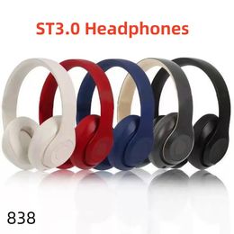 6T Headphones 3 Bluetooth Headphones Wireless Bluetooth Headphones Game Music Headphones 838D