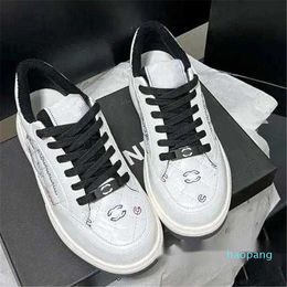 15A Designer Casual Calfskin Sneakers Vintage Suede Leather Trainers Fashion Leisure Shoes Platform