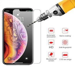 9H 25D Tempered Glass Screen Protector Film For iPhone 12 mini 11 pro X XS MAX XR 8 7 6 Plus SE DHL5103949