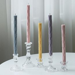 Candle Holders Taper Holder For Table Centerpiece Stick Decor Wedding Decoration Dry Flower Vase
