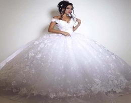 2021 Custom Made Wedding Dresses Dubai Italy Pictures Ball Gown Bridal Tulle Lace Beadings Gorgeous High Quality Princess Wedding 6219643