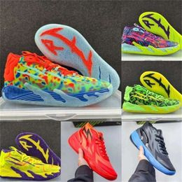 4s Ball Lamelo 3 Mb.03 Mb3 Men Basketball Shoes Rick Morty Rock Ridge Red Queen Not From Here Lo Ufo Buzz Black Blast Mens Trainers s Size 36-46 X8