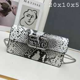 Designer bag Flip cover shoulder bags crossbody inAll Categories Serpentine wallet Magnetic buckle luxury bag Inner lining with multiple interlayers purse