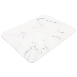 Table Mats Kitchen Counter Flatware Pad Dish Drying Multipurpose Stone Mat For Draining Diatomite Anti-skid