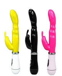 Black Wolf Vibrator Waterproof Sex Toy Double Rod Masturbation Rabbit Vibrator Utensils Adult Sex Product Vibrator For Women6118669