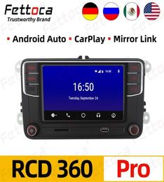 Android Auto CarPlay Stereo NONAME RCD360 PRO Radio RCD330 Headunit For VW Golf Polo Mk5 MK6 passat B6 B7 EOS 6RD035187B 2106253820131