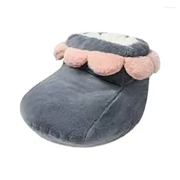 Carpets Electric Foot Heater Slipper Shaped Warmer Washable And Rechargeable Cold Weather Supplies For Working Reading Studying