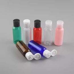 30ML/1oz Empty Plastic Squeeze Bottles With Flip Cap Sample Travel Bottle Cosmetic Make Up Packaging Bottles Container
