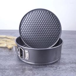 Baking Tools 18CM/20CM/22CM/24CM/26CM/28CM Non Stick Spring Form Round Cake Bake Tin Tray Pan Mould Bakeware Kit Reusable Gadget