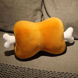 Pillow Office Decor Cartoon Throw Decorate Bone Stuffed Decorative Table Centrepiece Realistic