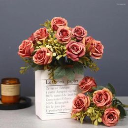 Decorative Flowers Versatile Artificial Flower Arrangements Realistic Long-lasting For Wedding El Decoration 7 Garden