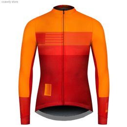 Men's T-Shirts Vendull Pro Long Seven Bicycle Jersey Clothing Autumn Ropea De Ciclismo H240407