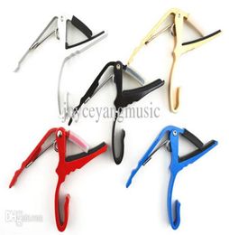 Acoustic Guitar Electric Guitar 6Strings Guitar Capo Change Capos Key Clamp 5 Colours Wholes1041458