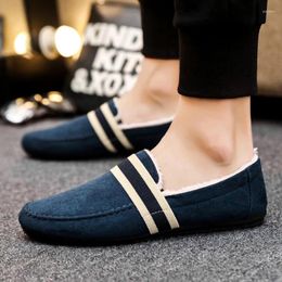 Casual Shoes Men 2024 Winter Loafers Driving Man High Quality Fashion Comfy Classic Flats Moccasins Boat Zapatos Hombre