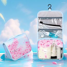Storage Bags Hook Wash Bag Travel Multifunctional Cosmetic Fashion Waterproof Portable Makeup