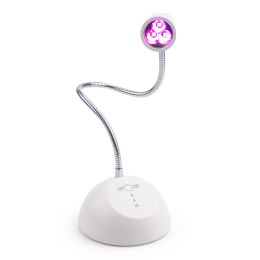 Dryers Focused Beam Portable Desktop Clip Mini Nail Lamp Dryer Machine UV LED Nail Lamp Light Curing Polish 3/18w Nail Art Lamp