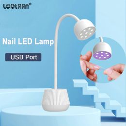 Dresses Nail Led Lamp Nail Dryer Uv Lamp for Curing Polish Glue Portable Lamp for Nail 8 Lamp Beads 24w Nail Light for Drying Gel Polish