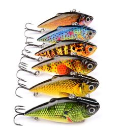 Shallow Sink ABS Plastic VIB Fishing Lure With 3D Eyes 86g 65cm Fly Fishing vibra bass Crank Bait Fishing Tackle6611985