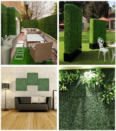 12pc 20quotx 20quot Artificial Boxwood Hedge Mat Plant Panels Greenery Walls Outdoor9564685