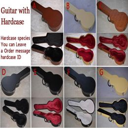 Multi Black Brown White Leather Yellow Nylon LP 7V ST MUSIC MAN Electric Guitar Hardcase Hard Shell Case Alternative Multi 8819279