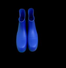 2022 Designer rain boots spring fashion women men couple booties rubber outsole flatform nonslip multicolor size 35455842734