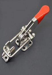 Stainless steel hasp toolcase clamp tool lock clip box buckle quick presser mechanical equipment door bolt hardware part7711875