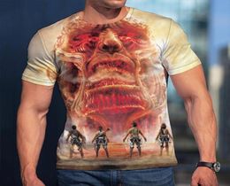 3d Men Tshirt Polo Shirt Attack On Titan Season 3 Women Children Short Sleeve Cool Tees Fashion Casual Summer Boy3023185