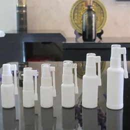 Storage Bottles 10ML Nasal Spray Bottle With Rotating Elephant Trunk White Plastic Liquid Packing F604